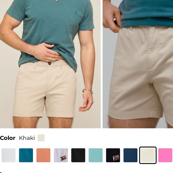 Chubbies Khakinator Everywear Performance 8" Inseam Shorts Men’s Size Medium - Picture 10 of 10